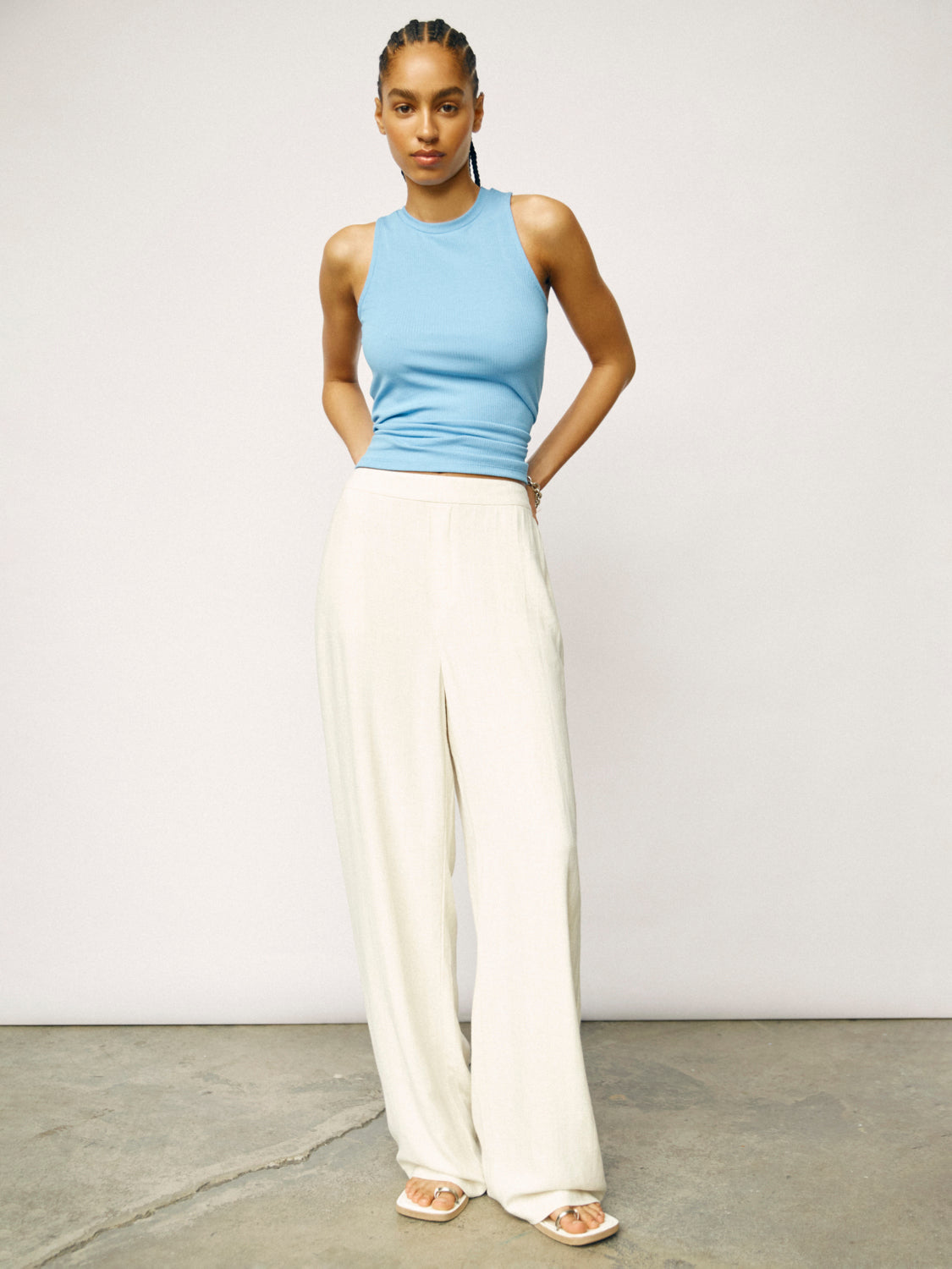 OBJSANNE Pants - Sandshell